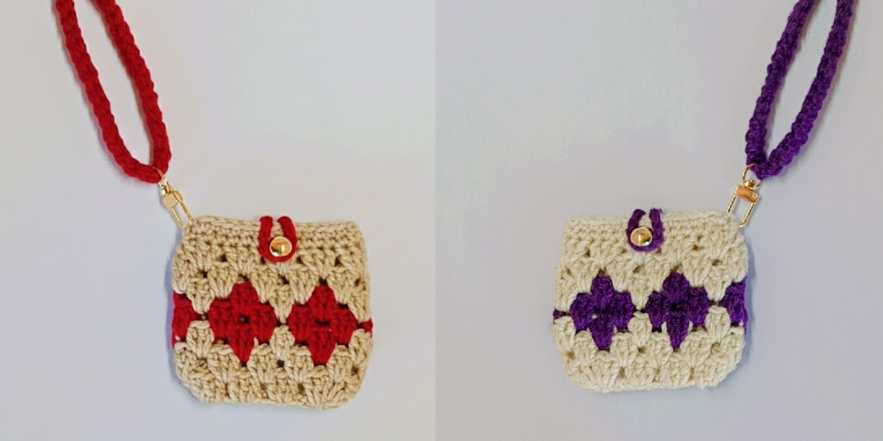 card holder Crochet card holder