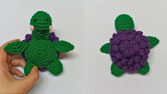 amigurumi turtle