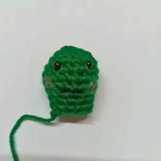 amigurumi turtle head