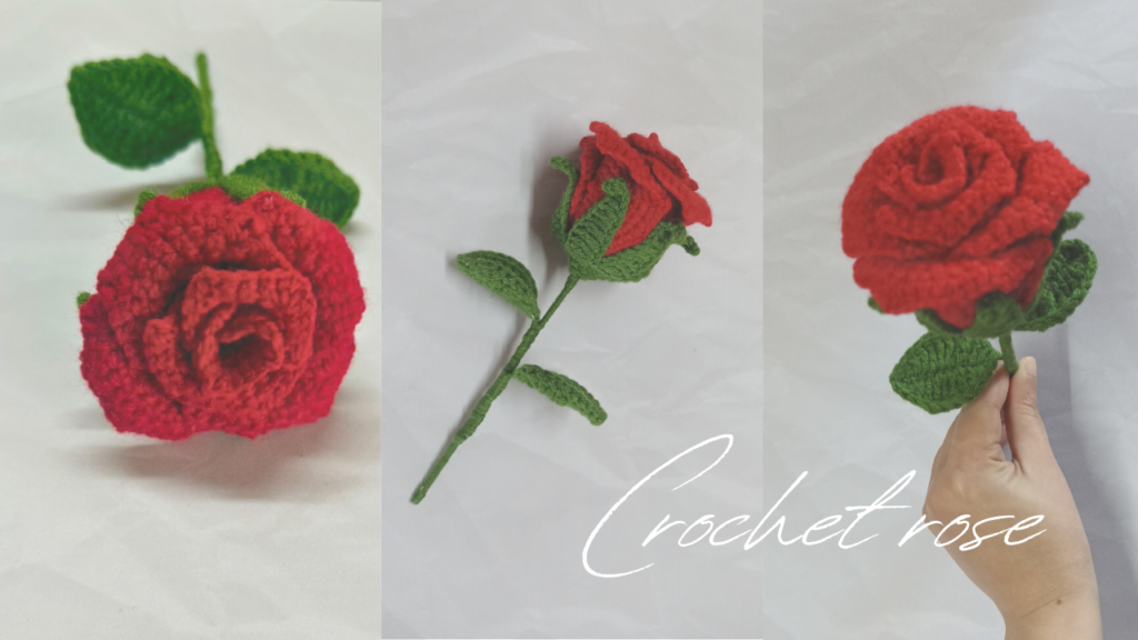 crochet rose