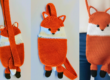 crochet fox bag