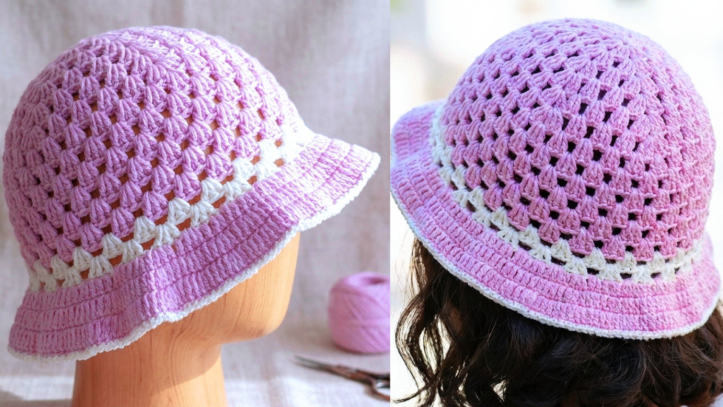 crochet bucket hat