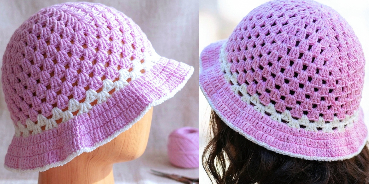 crochet bucket hat
