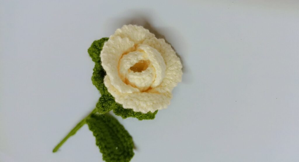 crochet rose