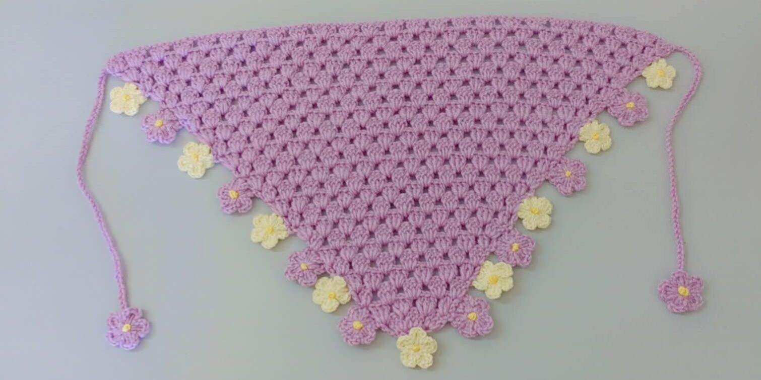 granny stitch bandana