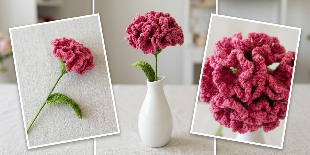 carination flower crochet